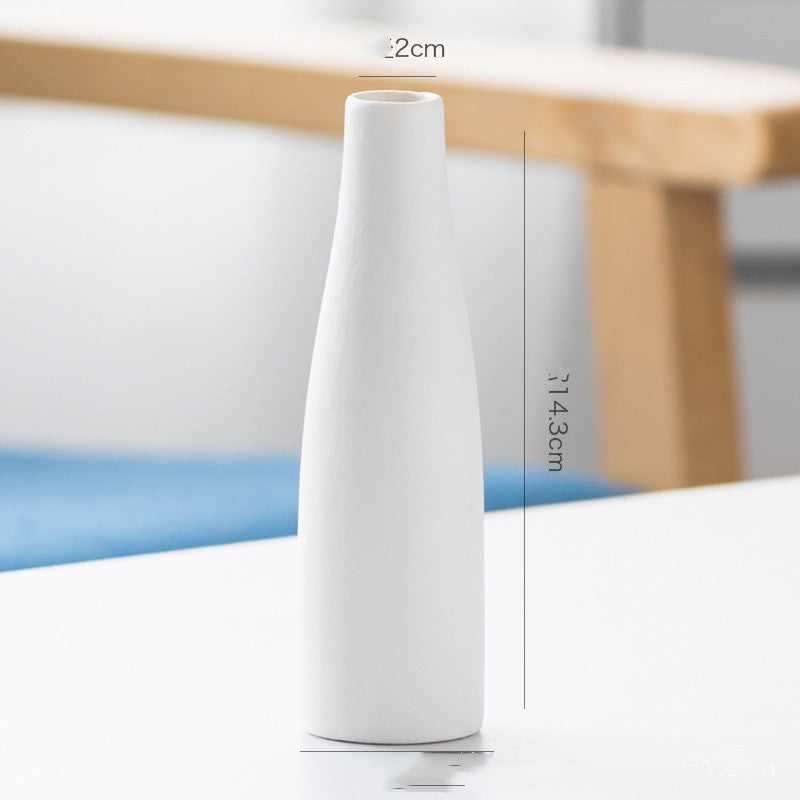 Minimalist Ceramic Flower Vase