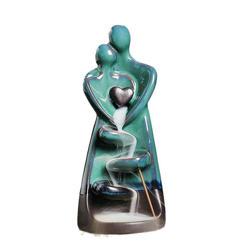 Backflow Ceramic Incense Holder