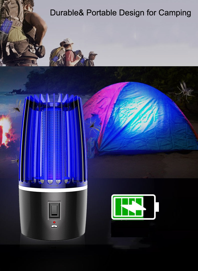 2-in-1 Rechargeable Mosquito Trap