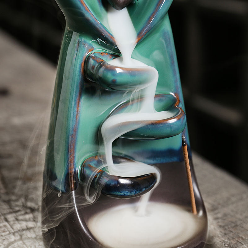Backflow Ceramic Incense Holder