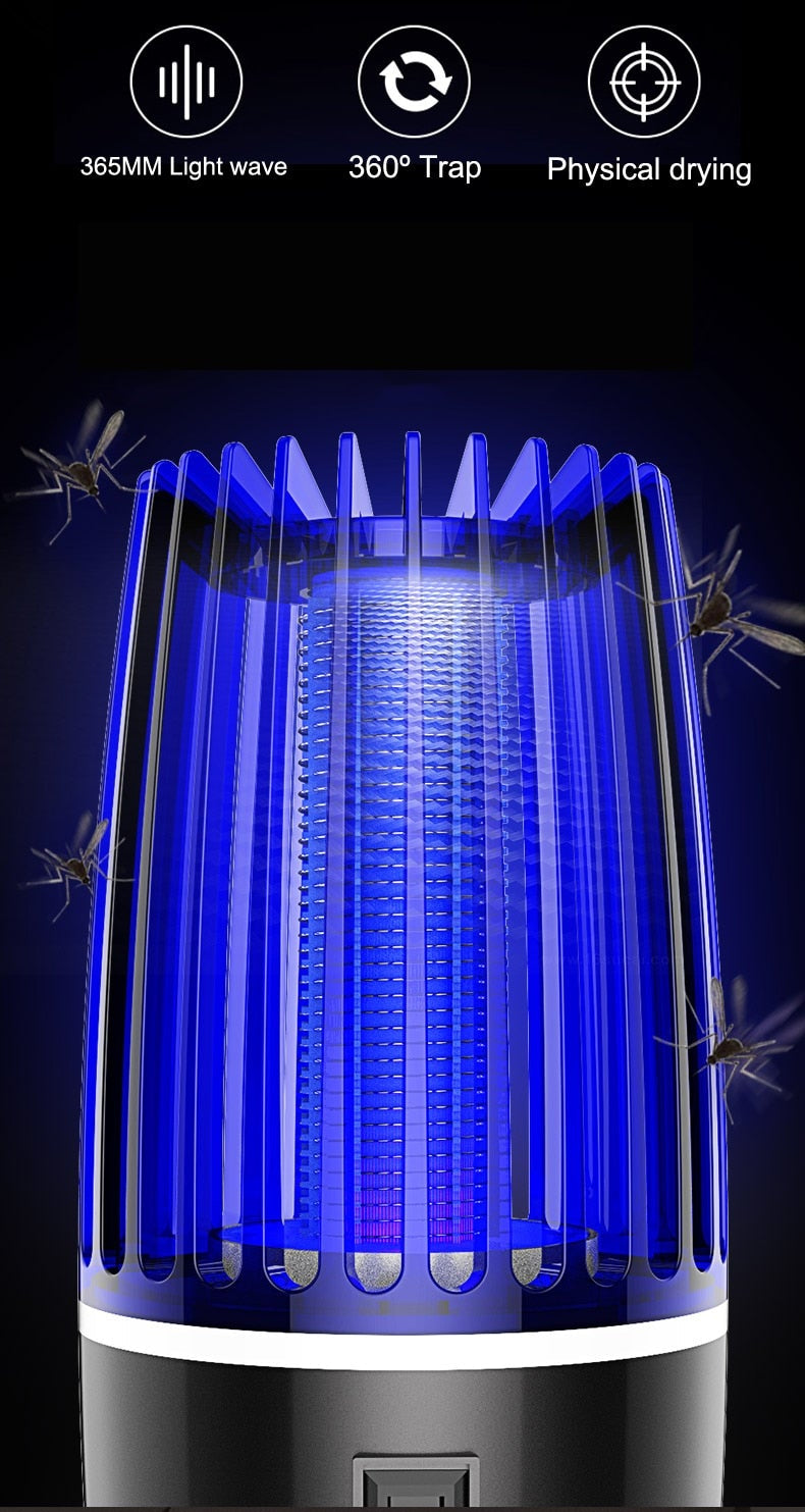 2-in-1 Rechargeable Mosquito Trap